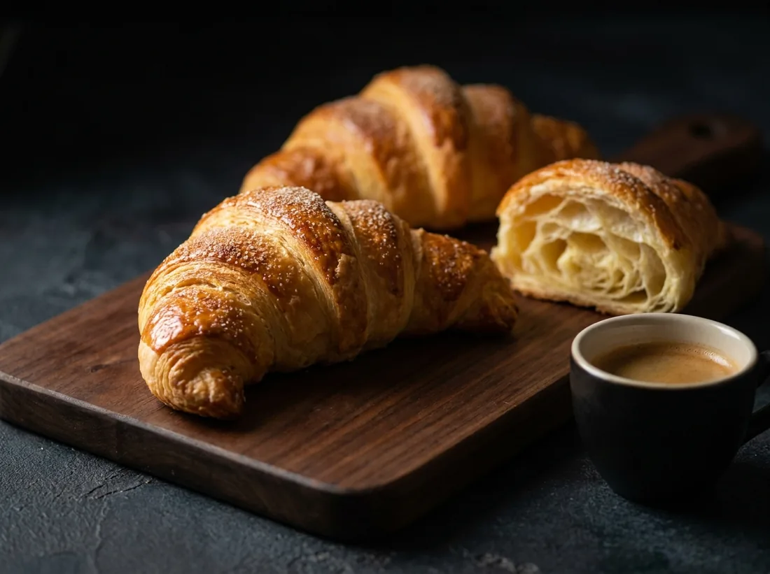 Croissant cu unt 24%
